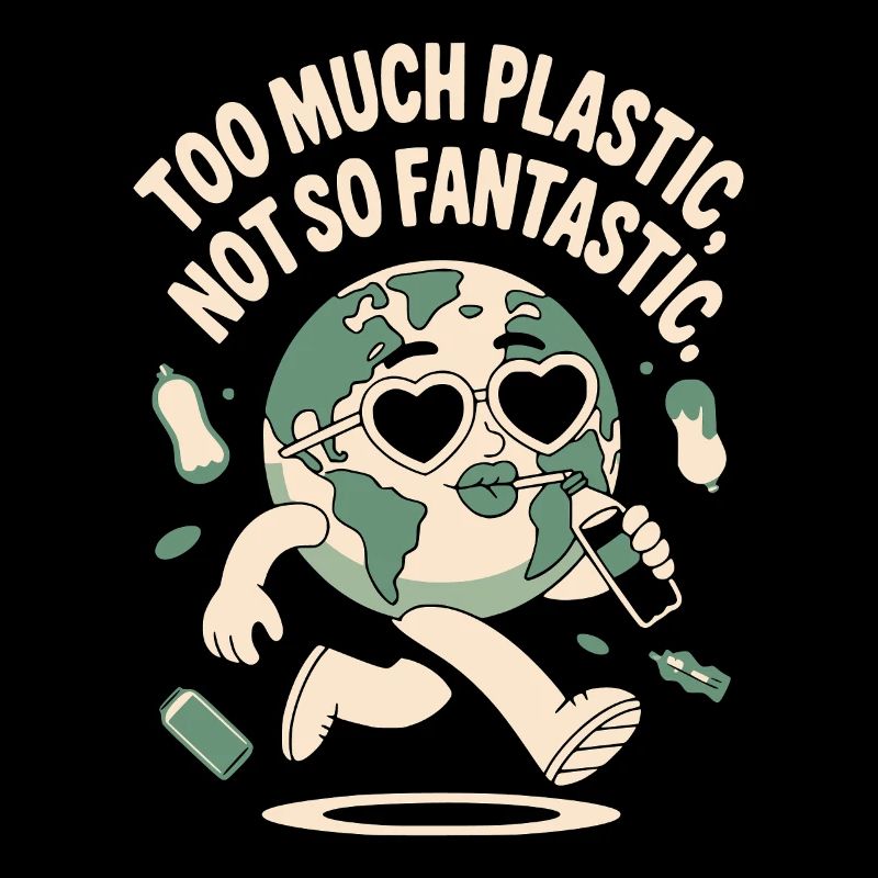 Too much plastic in the environment