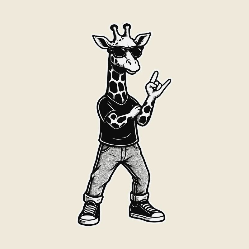 Style girafe cool