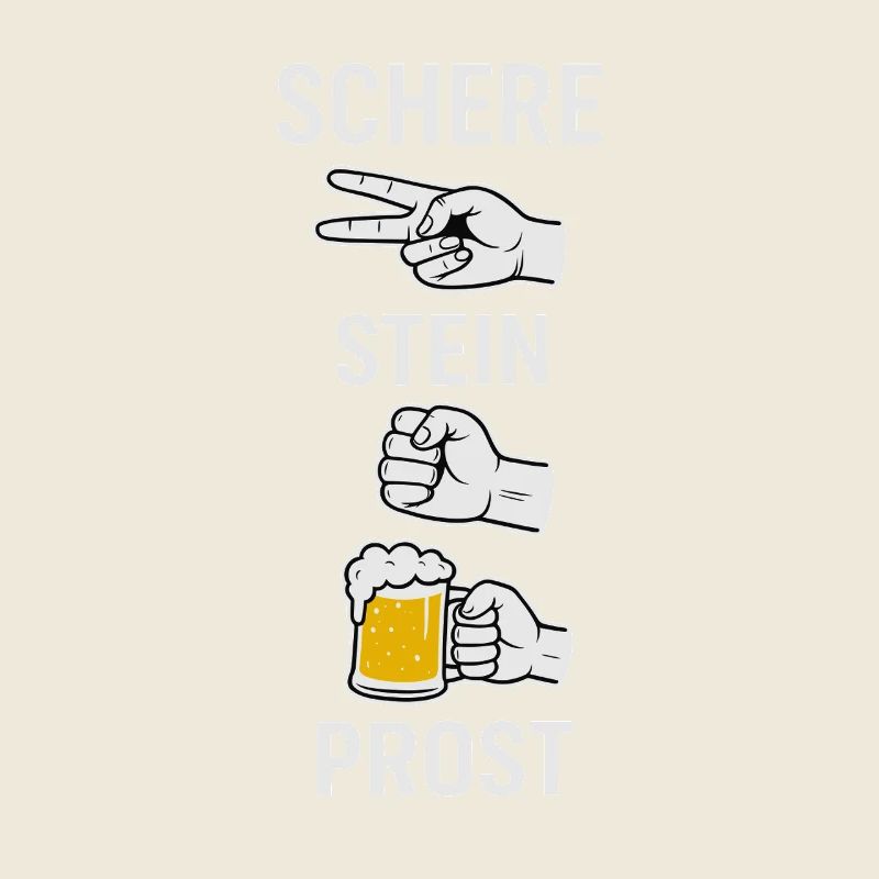 Scissors, stone, cheers