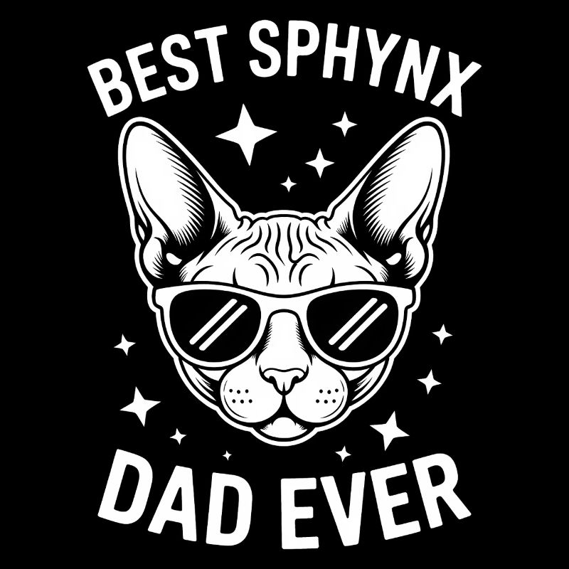Chat Sphynx Disant Drôle Chat Sphynx Cadeau