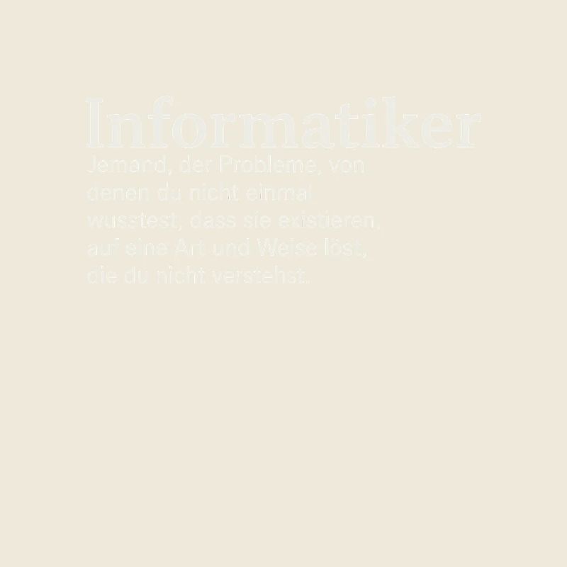 Informatiker Definition lustig