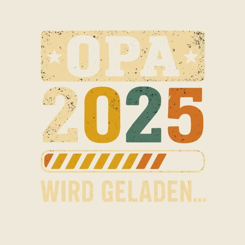 Opa 2025 wird geladen – Bald Opa Design