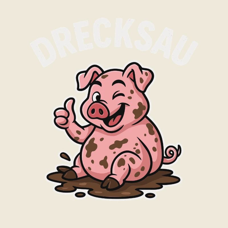 Dirty Pig – Chemise de cochon drôle