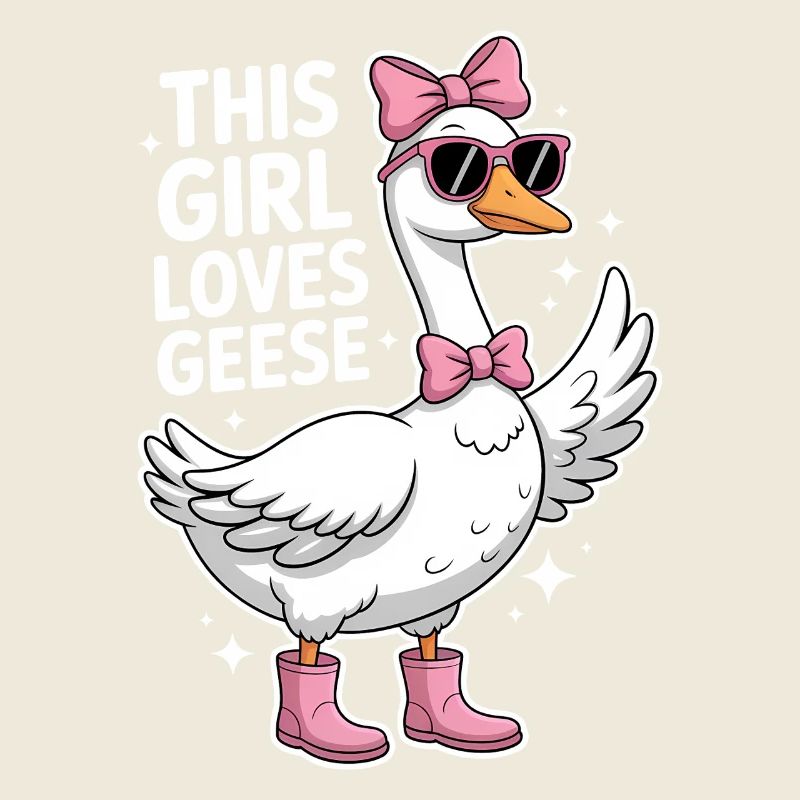 Gans Spruch Mädchen Gänse Lustiges Gans Geschenk