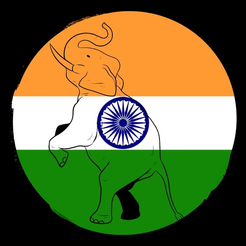 Inde Inde Hindu Pride Drapeau Pays I Cadeau