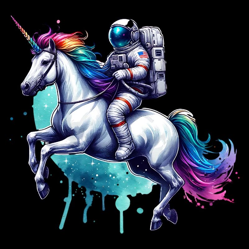 Astronaut Einhorn