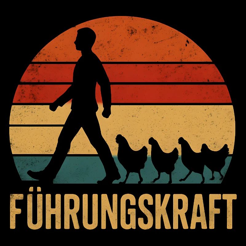 Führungskraft Hühner Landwirt Bauer Geschenkidee