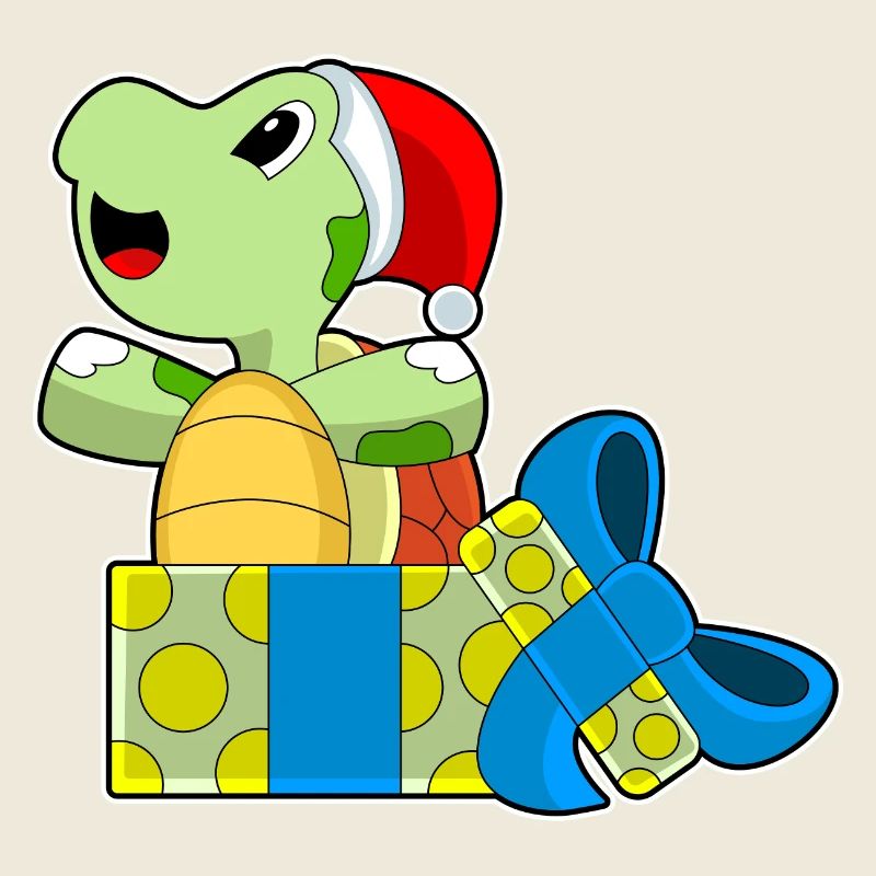 Turtle Christmas Packages