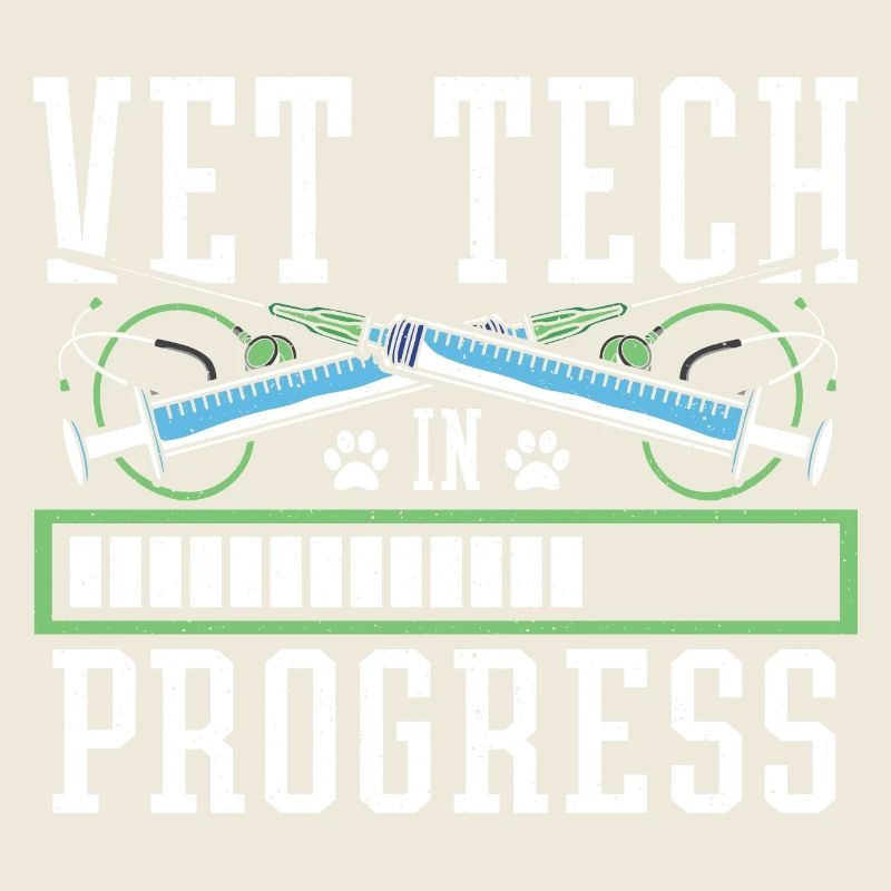 Veterinärtechniker Tierarzt Vet Tech in Progress