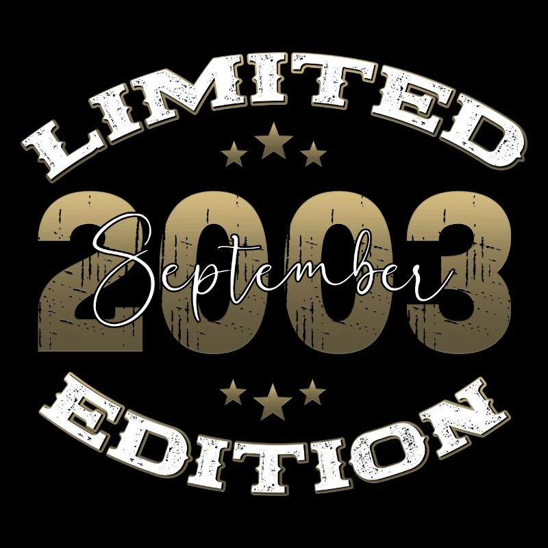 21e anniversaire Original 03 septembre Né en 2003