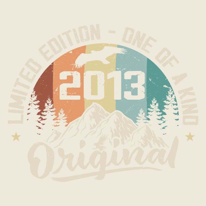 2013 Original Vintage Jubiläumsgeschenk 2013