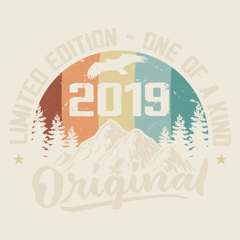 2019 Original Vintage Geburtstagsgeschenk 2019