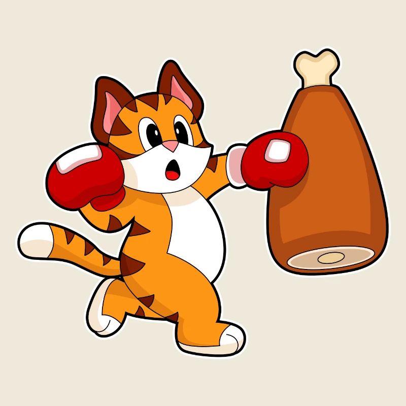 Tiger Boxer Boxsack Boxen