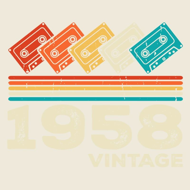 Legendary Since 1958 Vintage Retro Anniversary