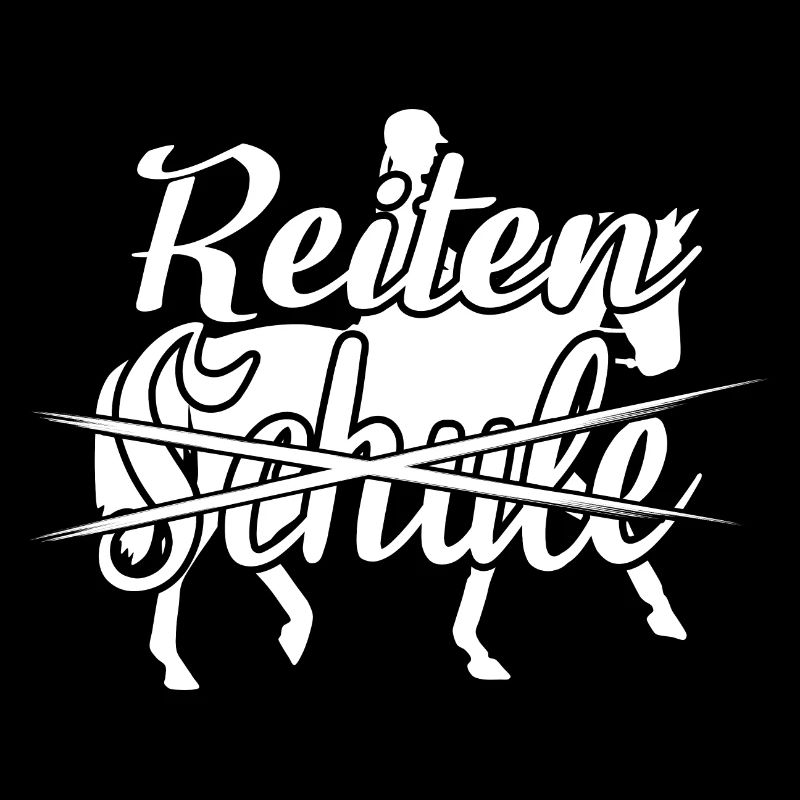 Riding instead of school equestrian gift idea