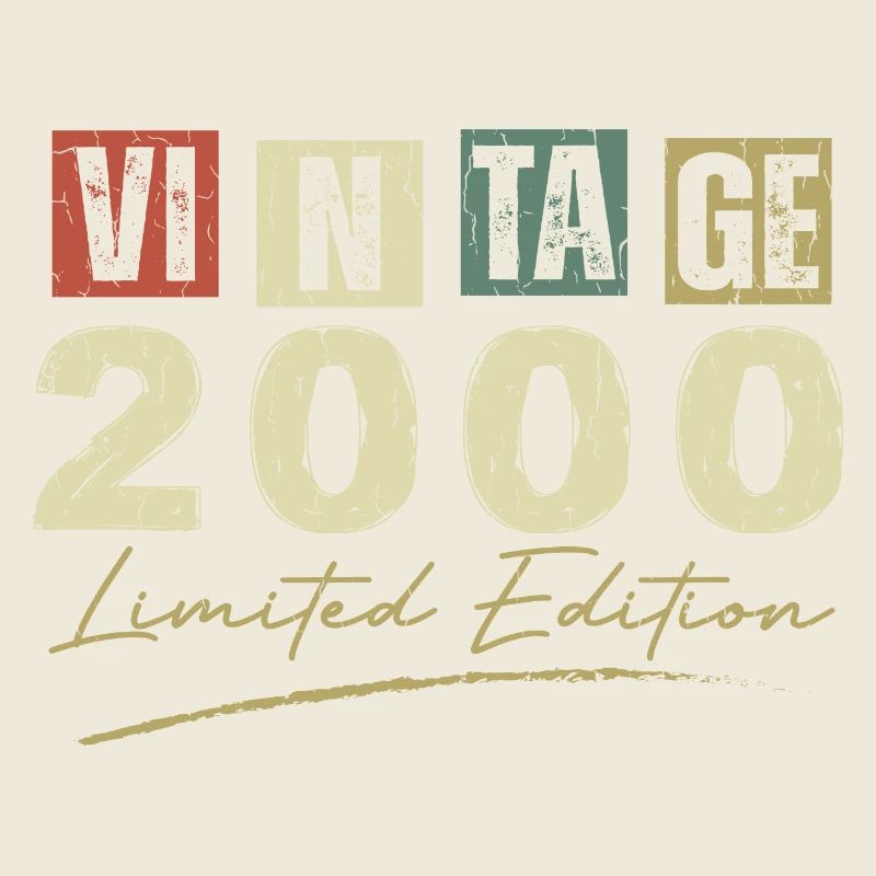 Jahrgang 2000 Original 2000 Jubiläumsgeschenk