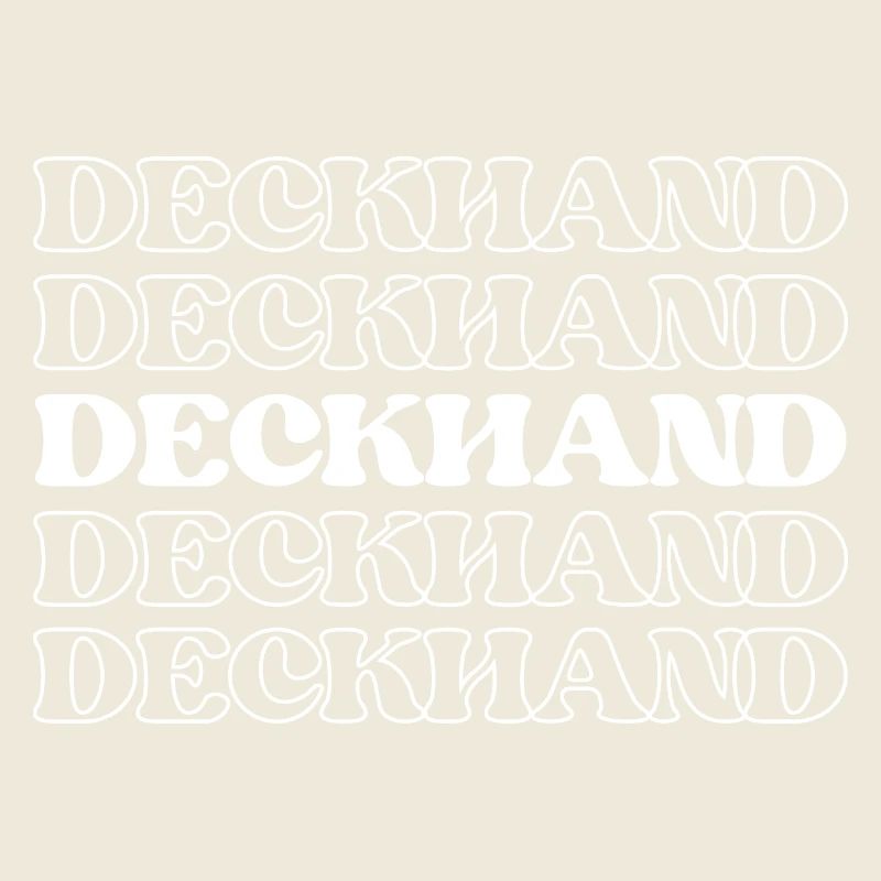 Decksmann Matrose Seemann Schiffskamerad Schiffsarbeiter