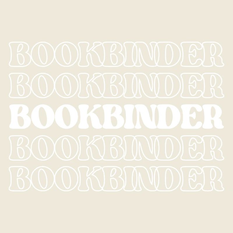 Buchbinder Buchbinder Bucharbeiter Buchflicker Buch
