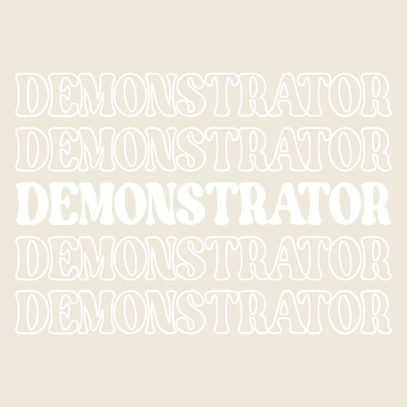 Demonstrator Moderator Lehrer Ausbilder Dozent