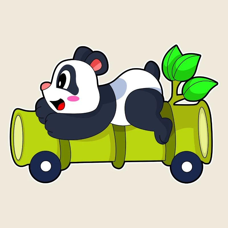 Panda Bambus Auto