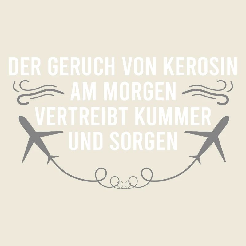 Flugzeug Fan Spruch