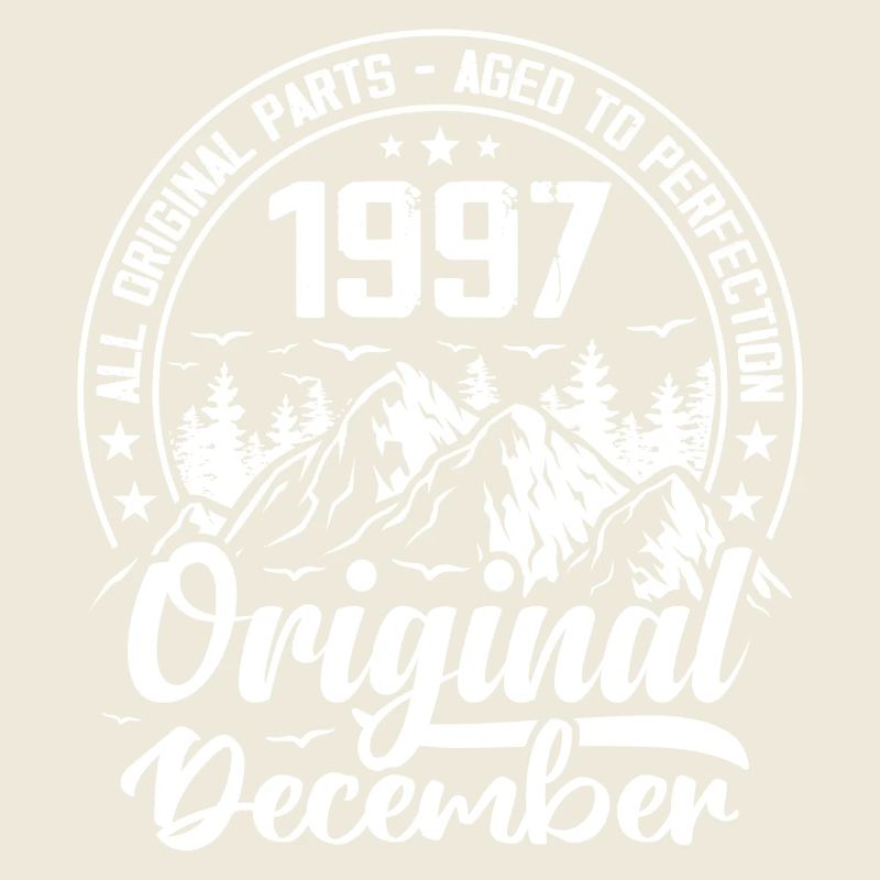 Dezember 1997 Original 27 Jahre altes Geburtstagsgeschenk
