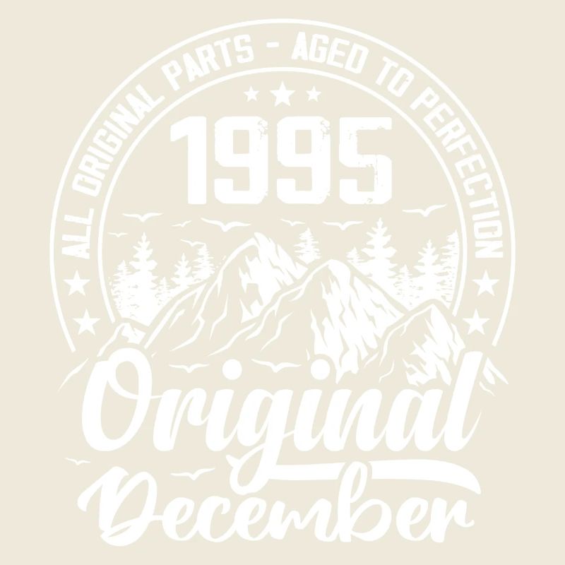 Dezember 1995 Original 29 Jahre altes Geburtstagsgeschenk
