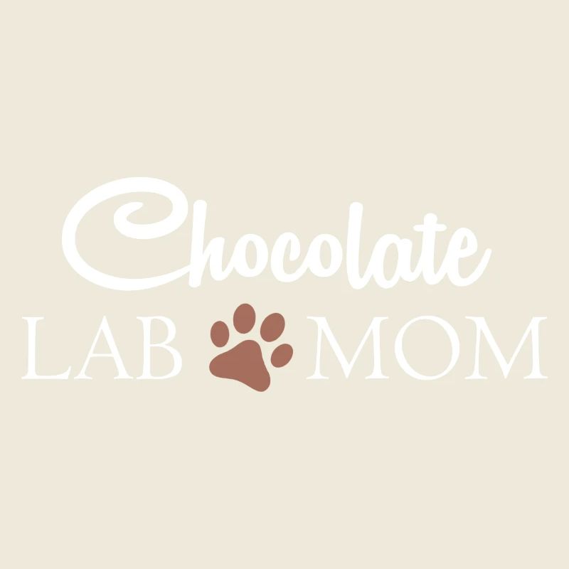 Drôle de chocolat laboratoire maman labrador retriever maman
