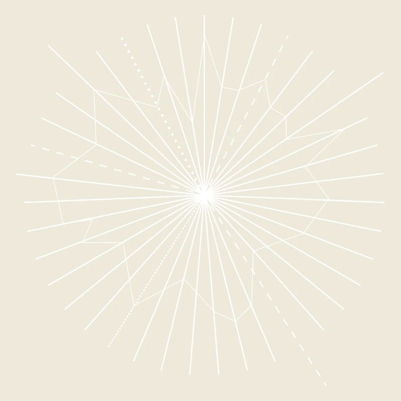 rayons radiaux