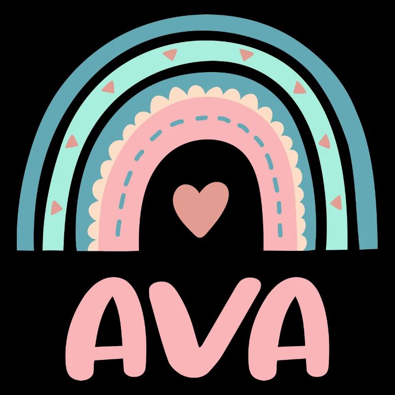 Ava Nom Rainbow Baby