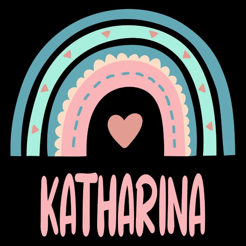 Katharina Name Regenbogen Baby