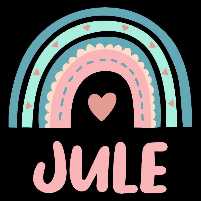 Jule Name Regenbogen Baby
