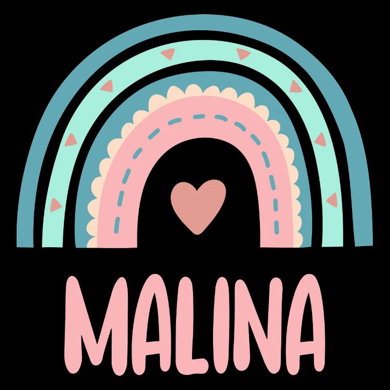 Malina Name Rainbow Baby