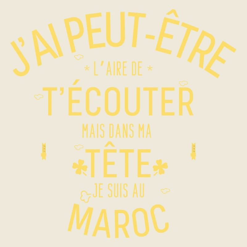 Dans ma Tête je suis Au Maroc