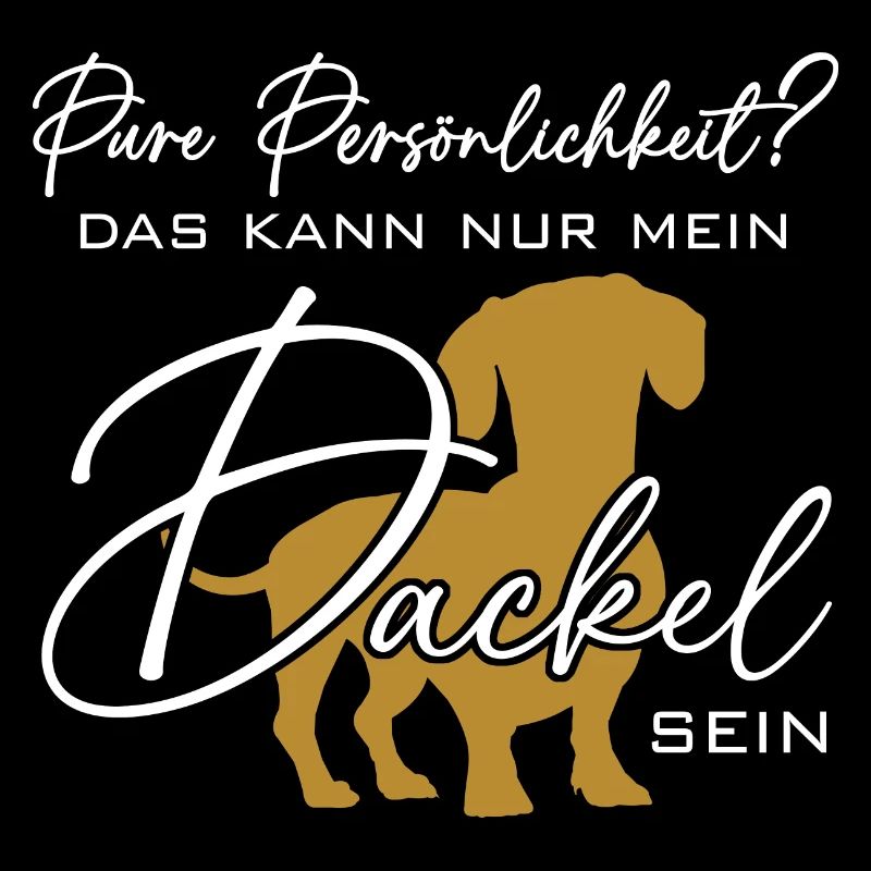 Mein Dackel ist die pure Persönlichkeit
