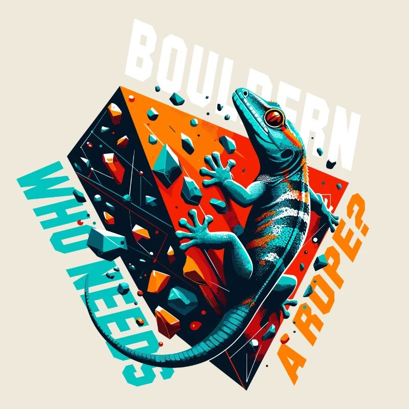 Bouldern Gecko Seil? Geschenk