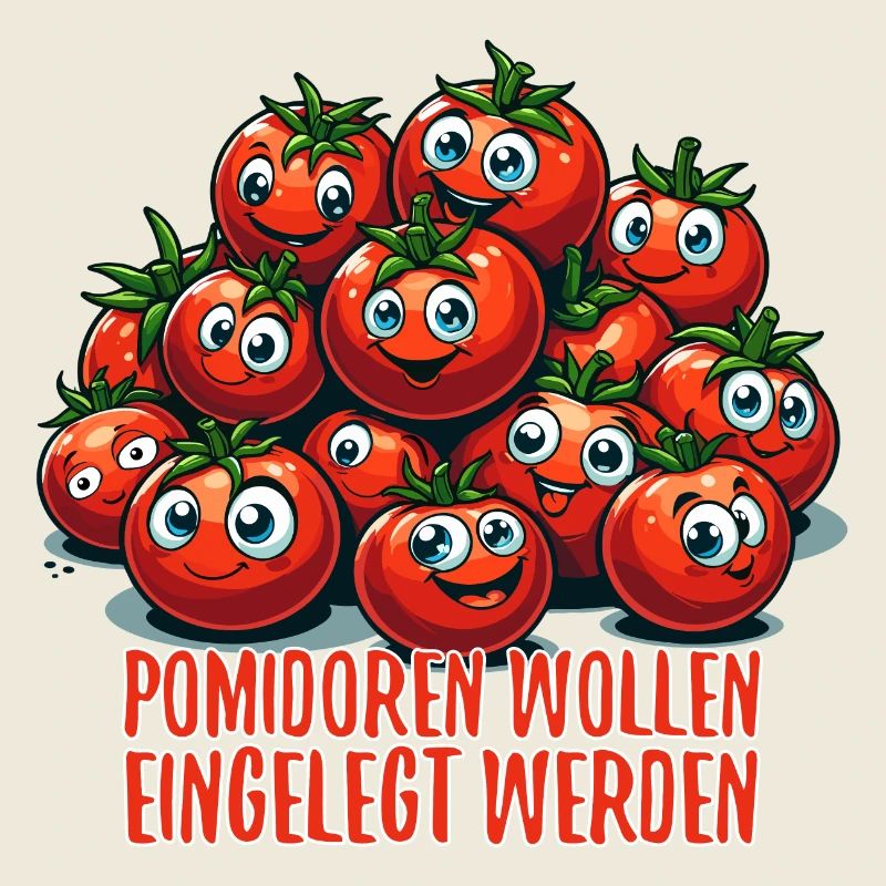 Tomaten Pomidoren einlegen Geschenk