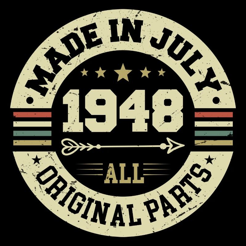 Juli 1948 Geburtstagsgeschenk 1948 I Made in July