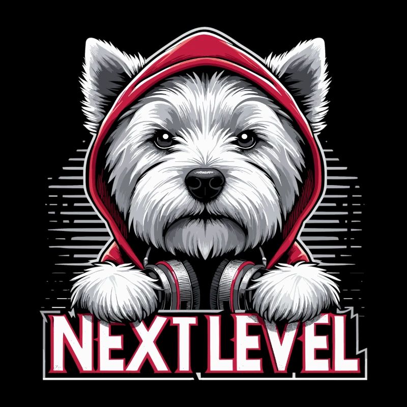West Highland White Terrier Next Level Hip Hop