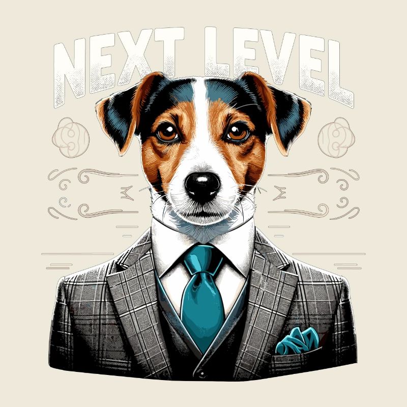 Jack Russell Terrier Suit Next Level Gift