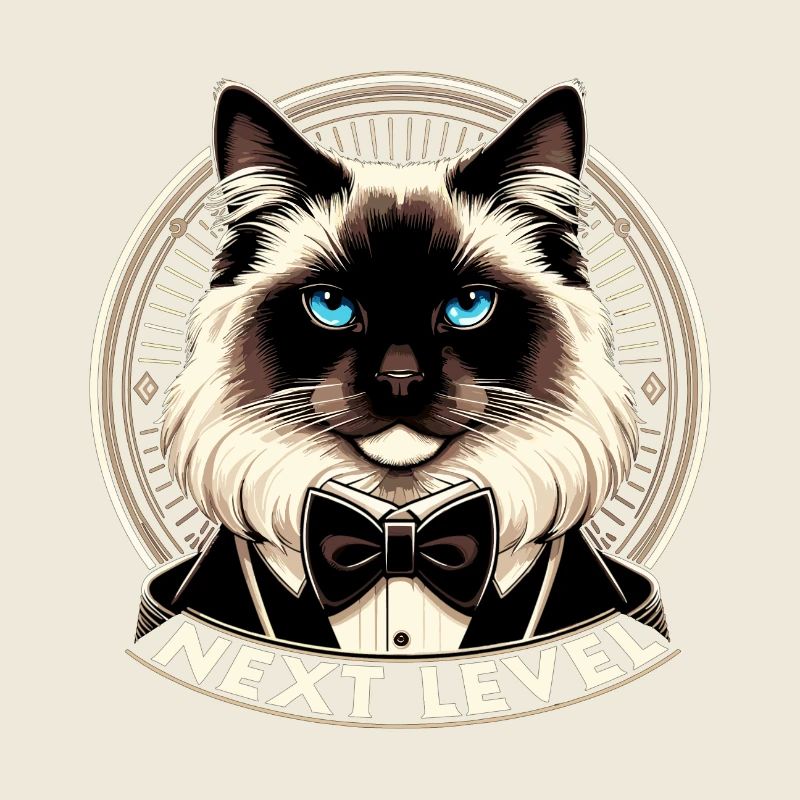 Sacred Birman Cat Birman Cat Tuxedo Gift
