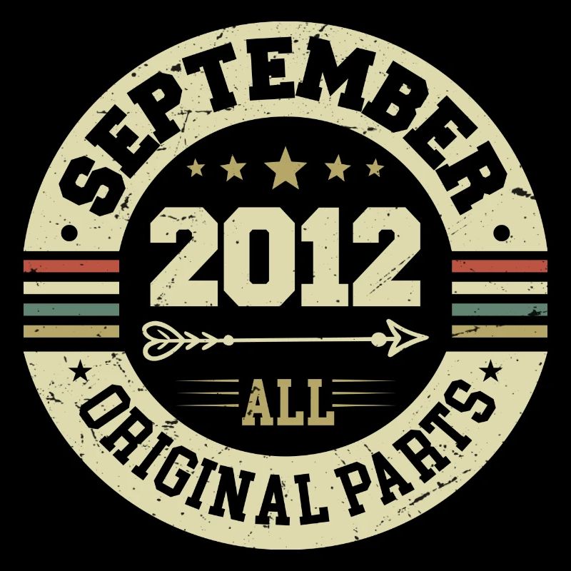 12. Geburtstag 2012 Legendär seit September 2012