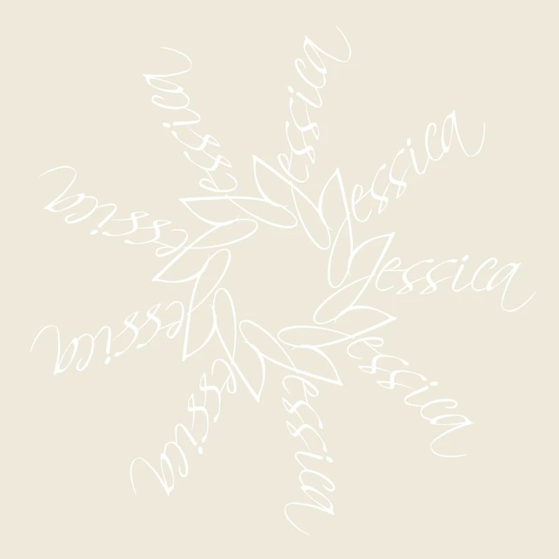 Jessica Name Mandala