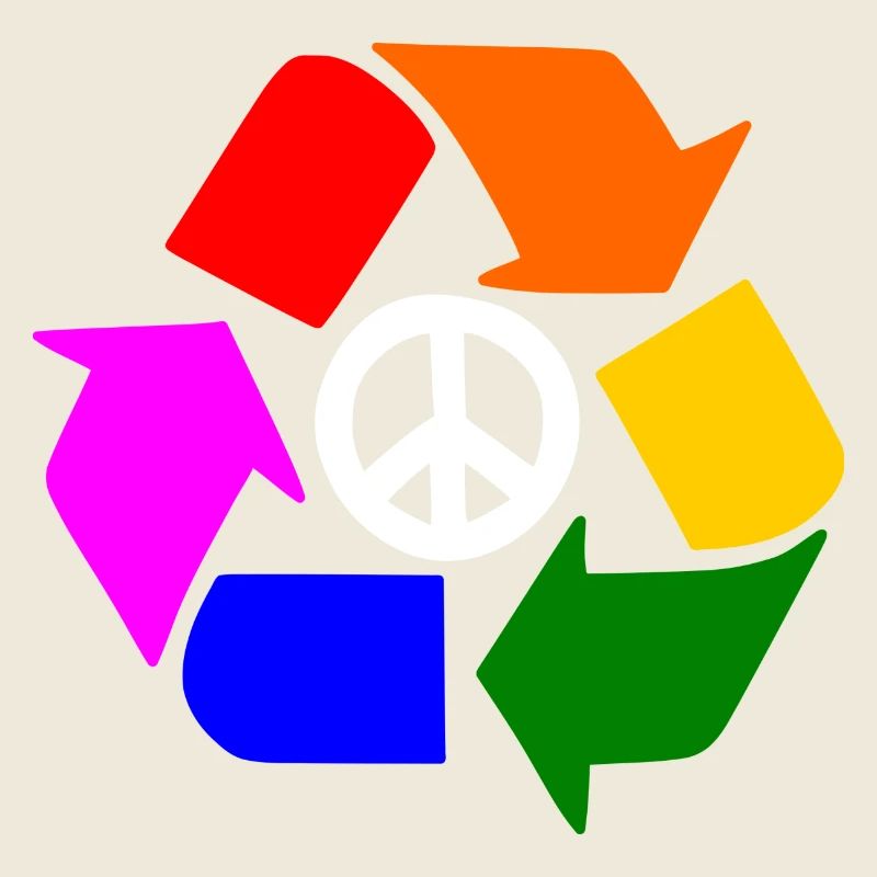 Peace lgbt zeichen - Peacezeichen