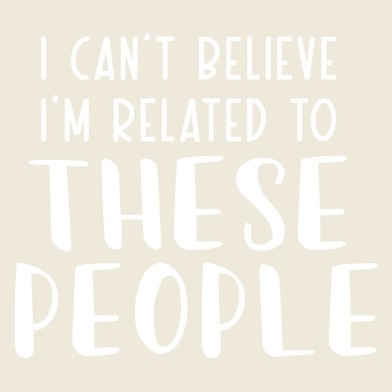 Je n’arrive pas à croire que je suis lié à ces gens