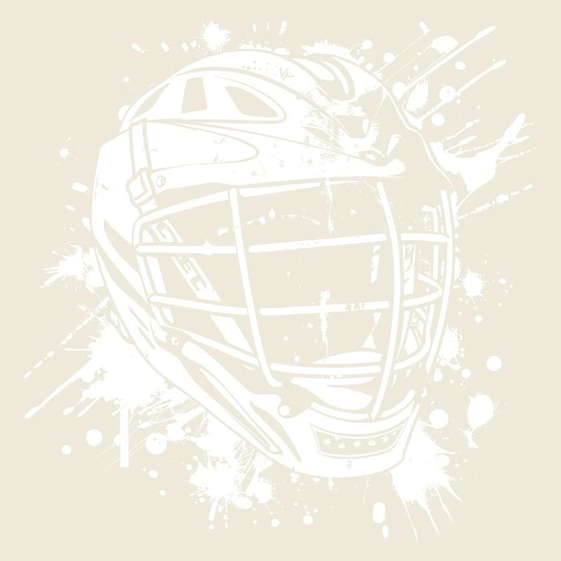 Lacrosse Helm Streetart