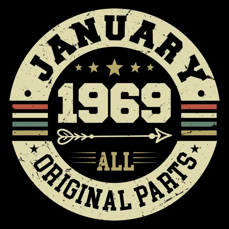 Janvier 1969 - Anniversaire en janvier 1969