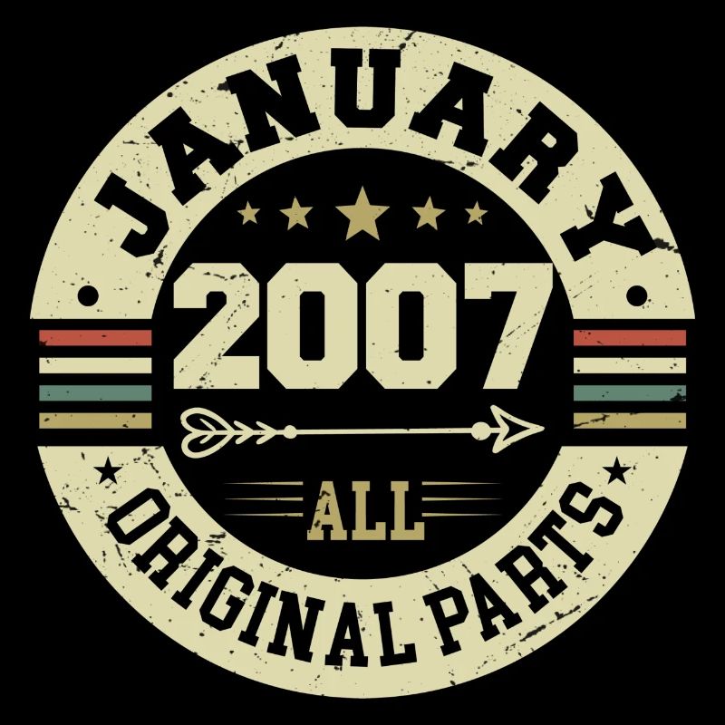 January 2007 - Birthday in January 2007