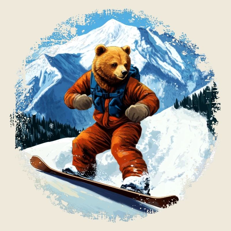 Bären Snowboard