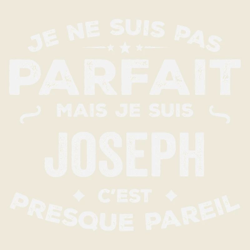 Joseph A first name, a story, a personality